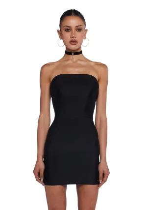 Future Starts Slow Tube Mini Dress