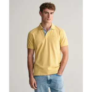 GANT Contrast Stretch Pique Polo 2062026 Dusty Yellow