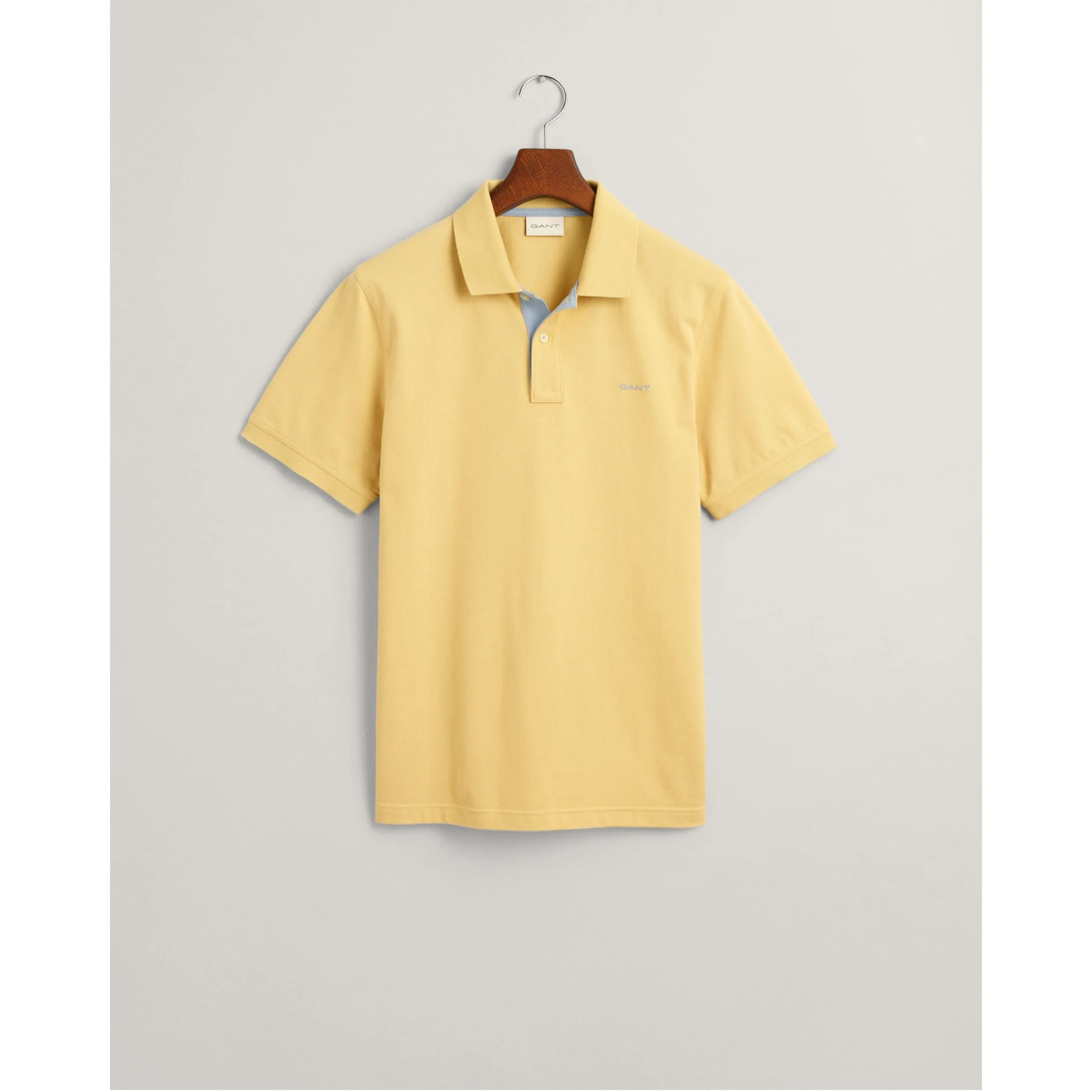 GANT Contrast Stretch Pique Polo 2062026 Dusty Yellow