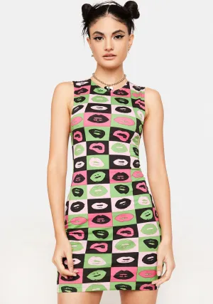 Gele Mini Dress