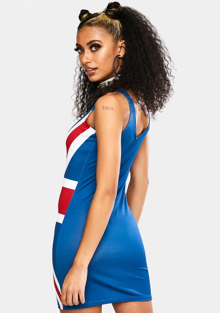 God Save The Queen Mini Dress