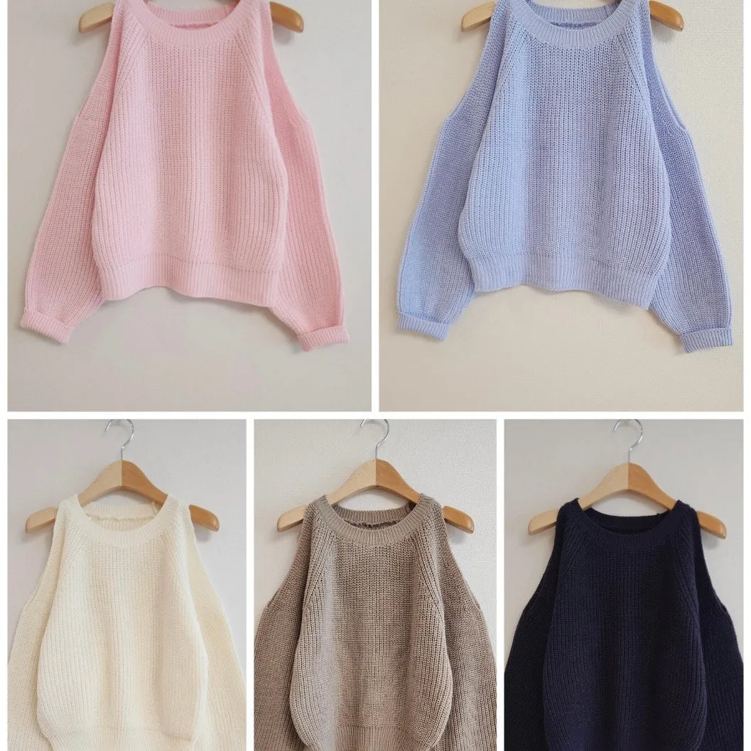 Grace Shoulder Knit Top