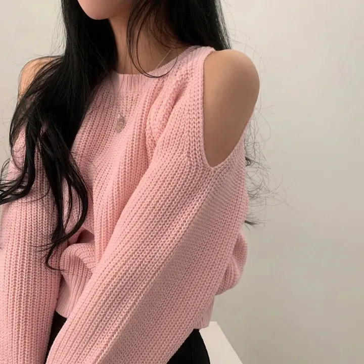 Grace Shoulder Knit Top