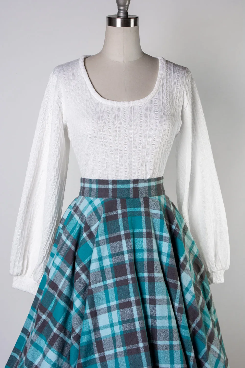 Grace Top - Cable Knit, White