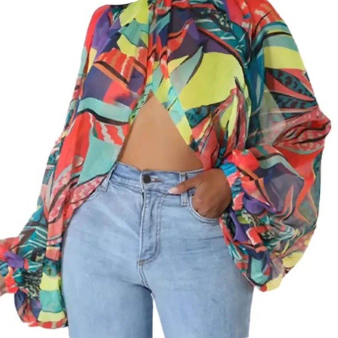 Graphic Mock Top