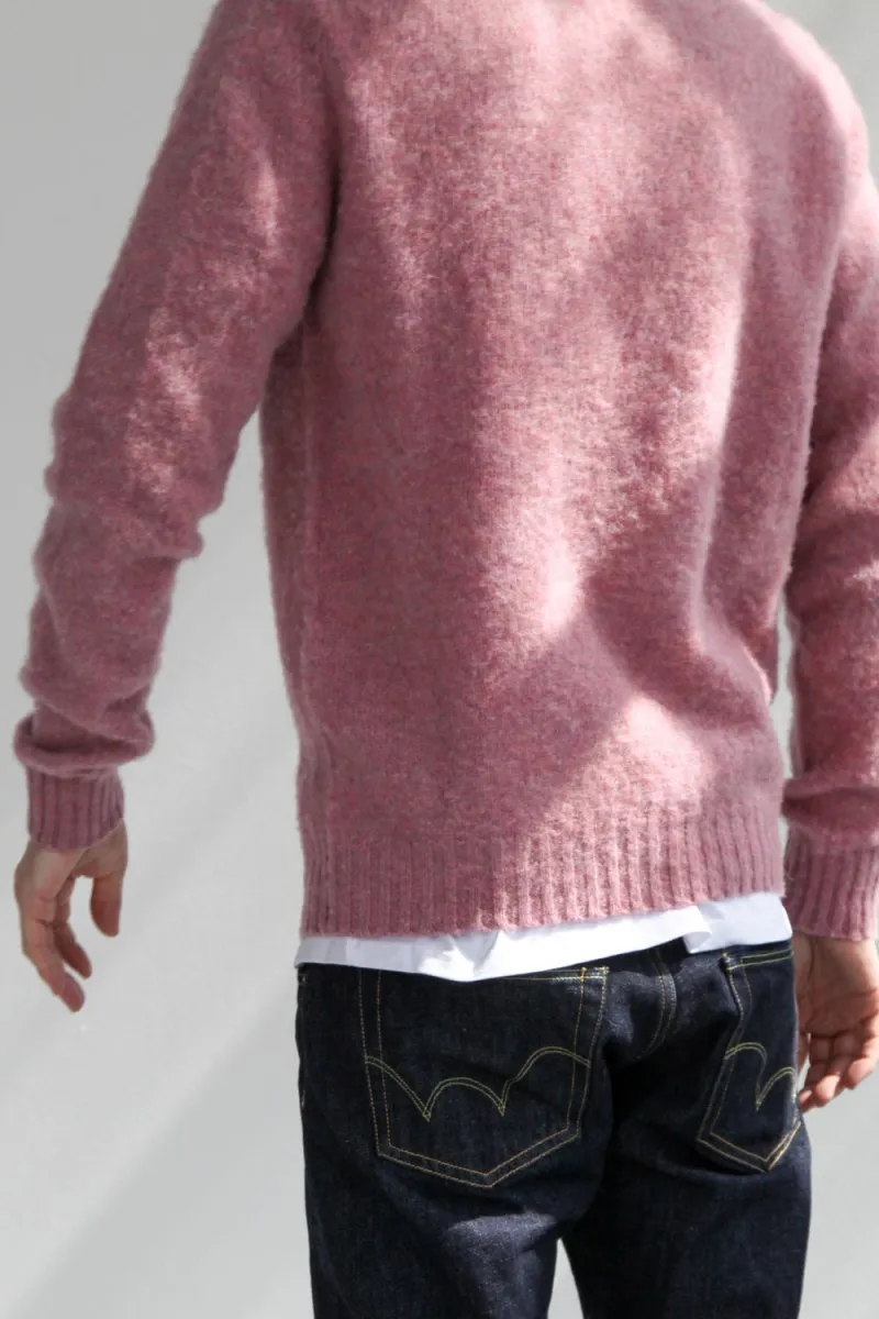 Half Dozen Super Soft Double Brushed Crew Neck (Heather Orchid)