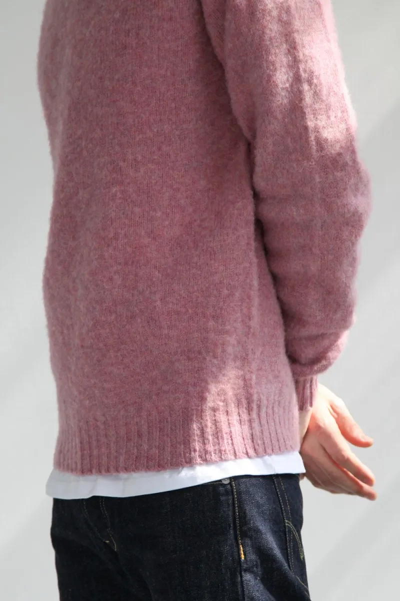 Half Dozen Super Soft Double Brushed Crew Neck (Heather Orchid)