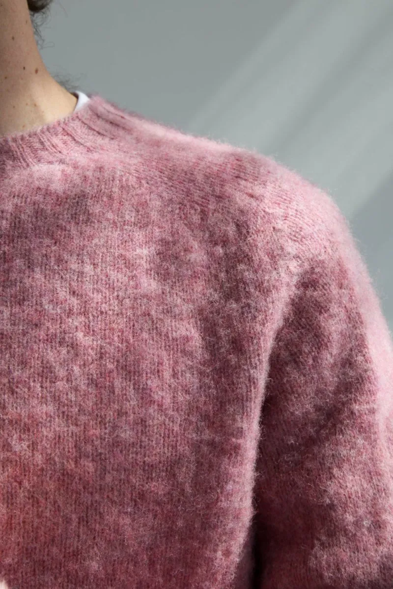 Half Dozen Super Soft Double Brushed Crew Neck (Heather Orchid)
