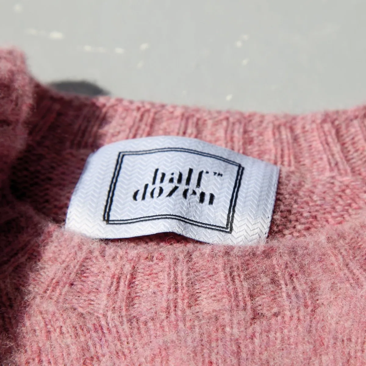 Half Dozen Super Soft Double Brushed Crew Neck (Heather Orchid)