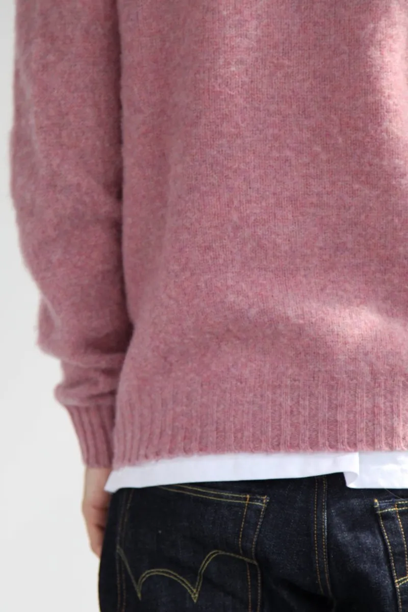 Half Dozen Super Soft Double Brushed Crew Neck (Heather Orchid)