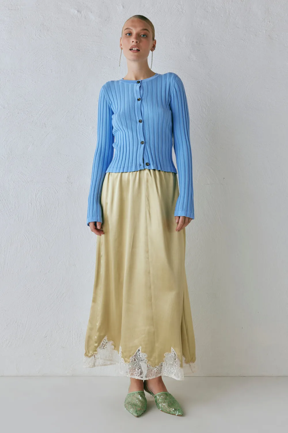 Hattie Knit Top Blue