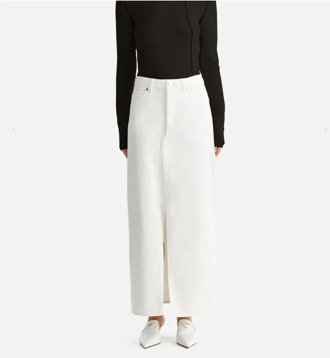 Hatty Denim Maxi Skirt