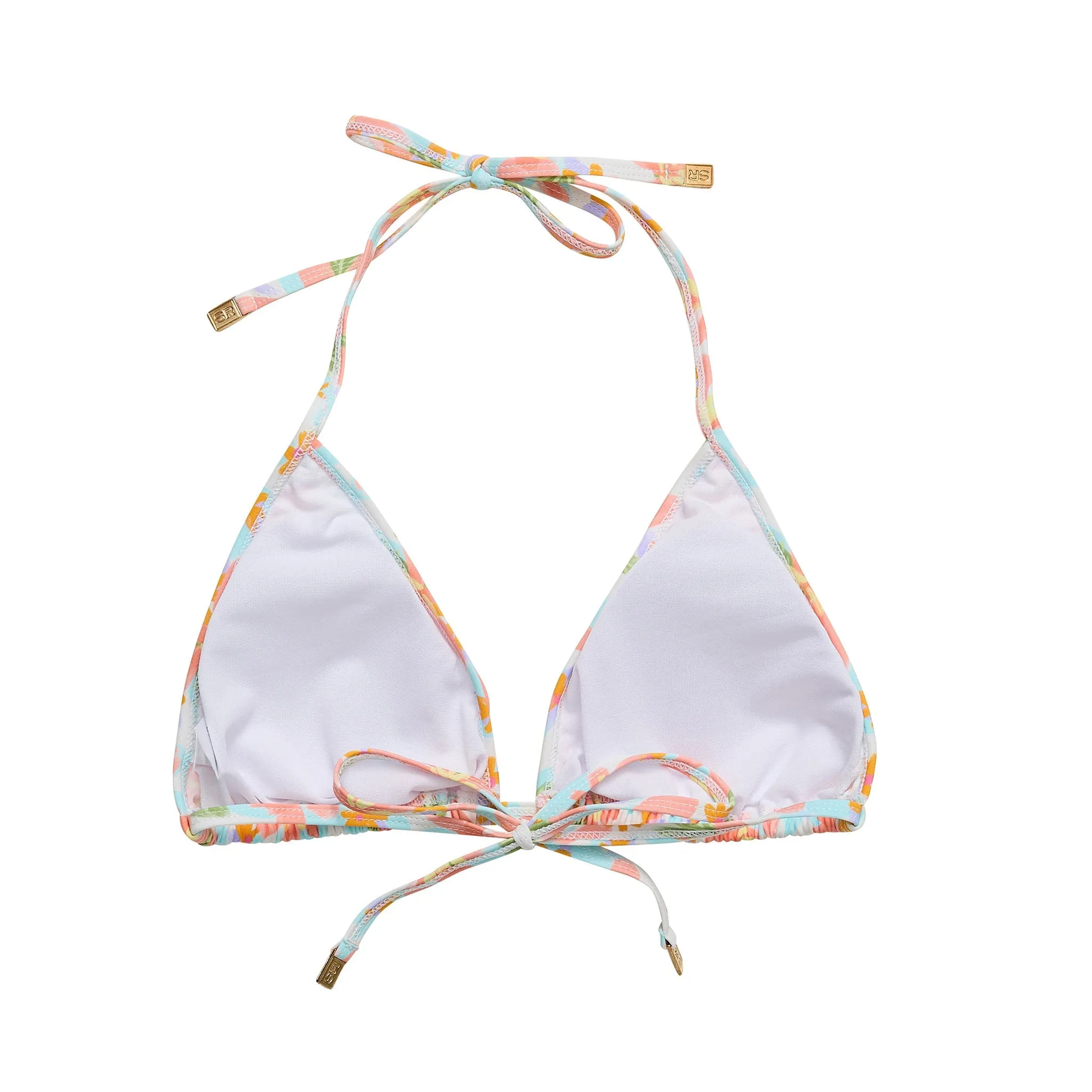 Hawaiian Luau Sustainable Bikini Top Womens
