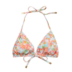 Hawaiian Luau Sustainable Bikini Top Womens