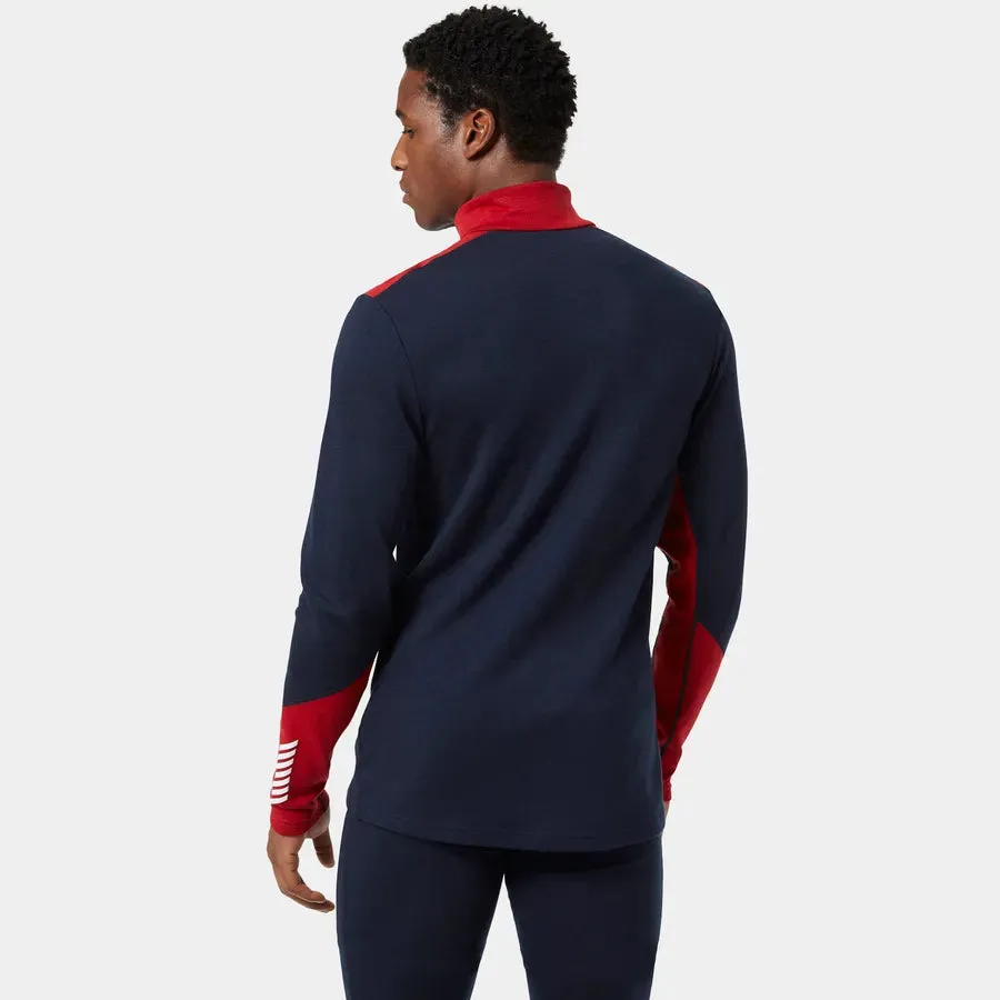 Helly Hansen Men's LIFA® Merino Midweight Half-Zip Base Layer