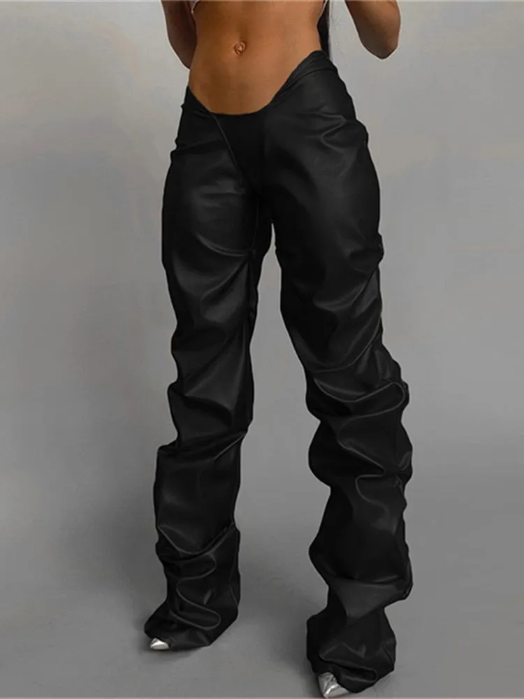 Hipster Fashion  Low Waist  Casual Bottoms