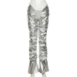 Hipster Fashion  Low Waist  Casual Bottoms