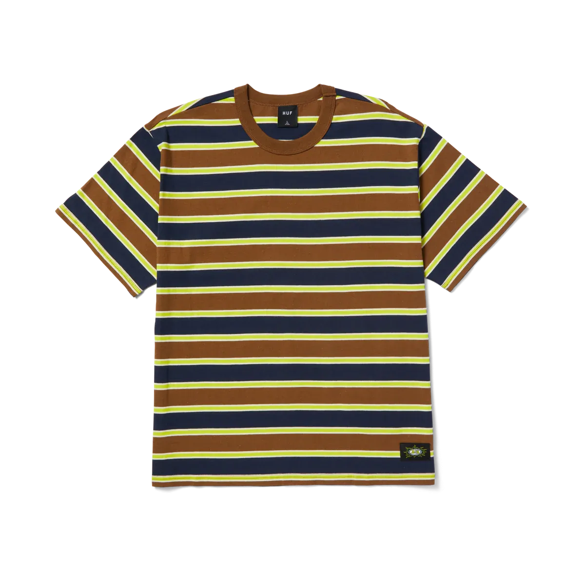 HUF Terrace S/S Knitted Top - Bison