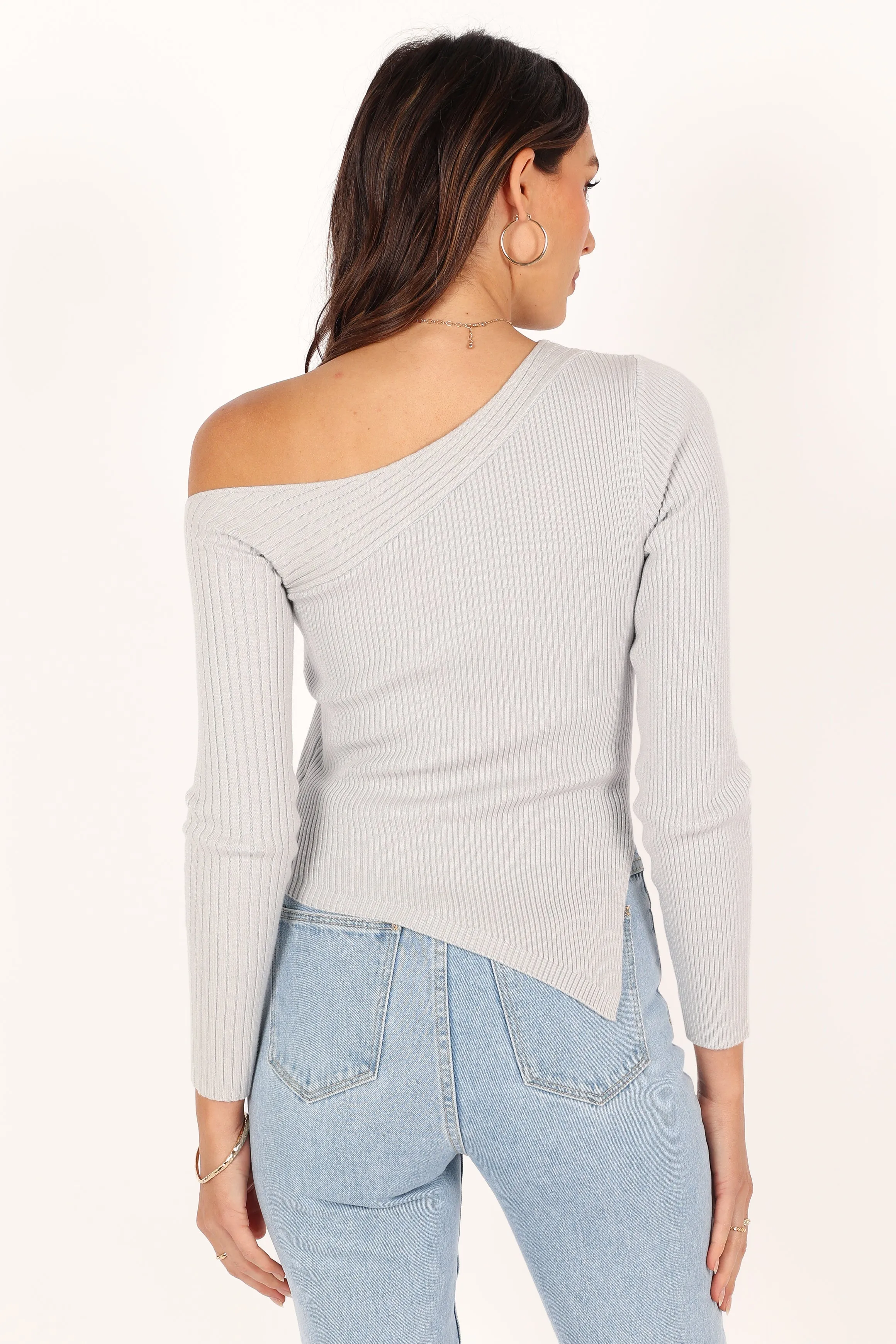 Hunter Knit Top - Grey