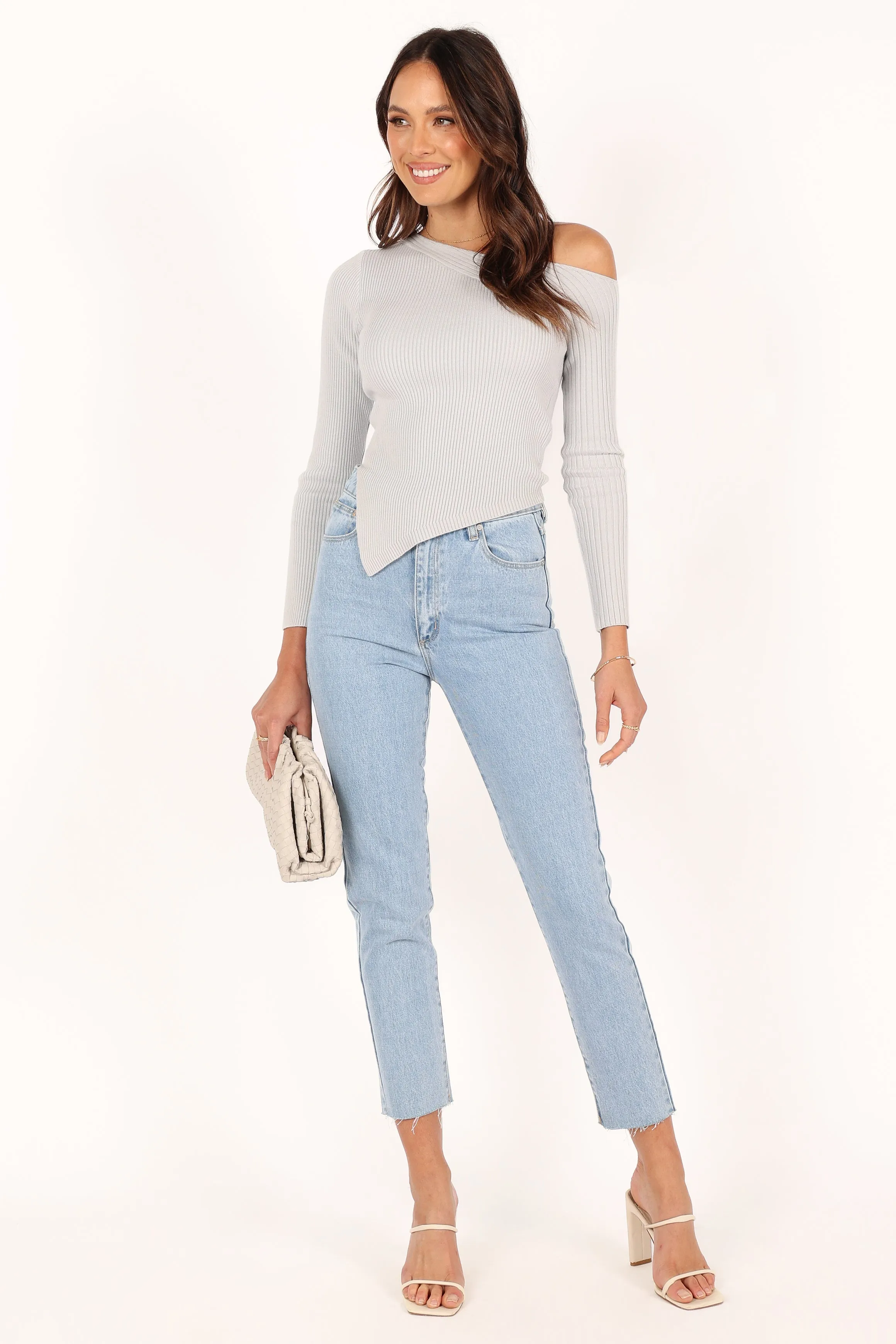 Hunter Knit Top - Grey
