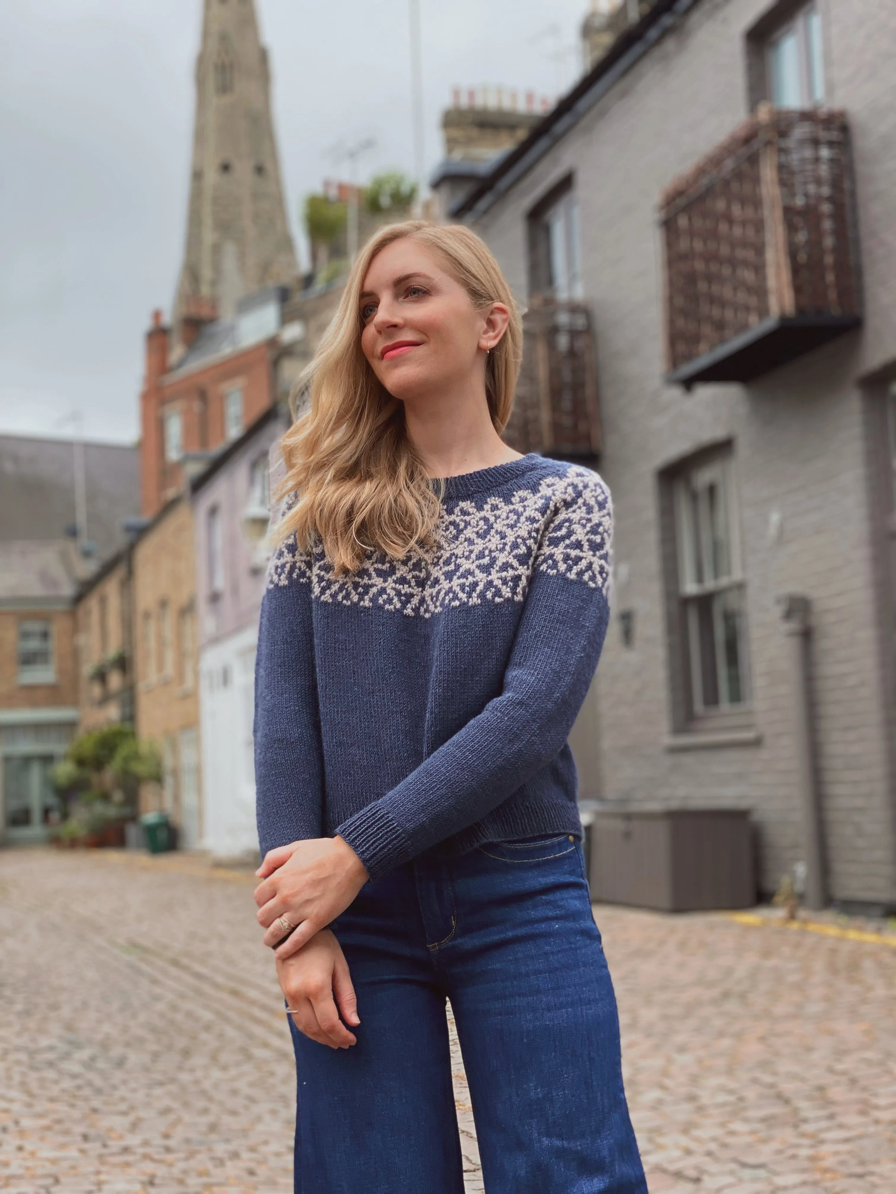 Indigo Sweater
