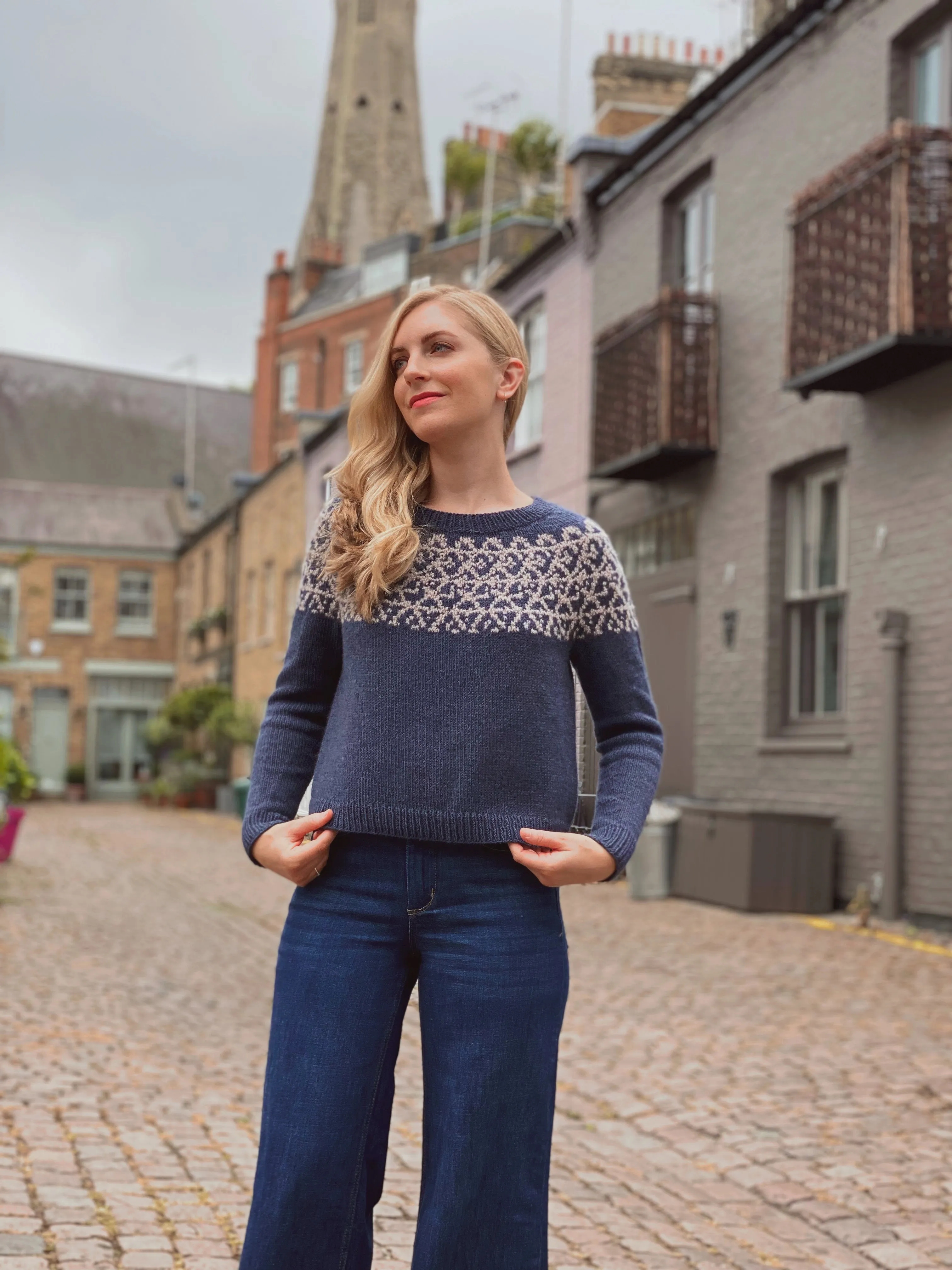 Indigo Sweater