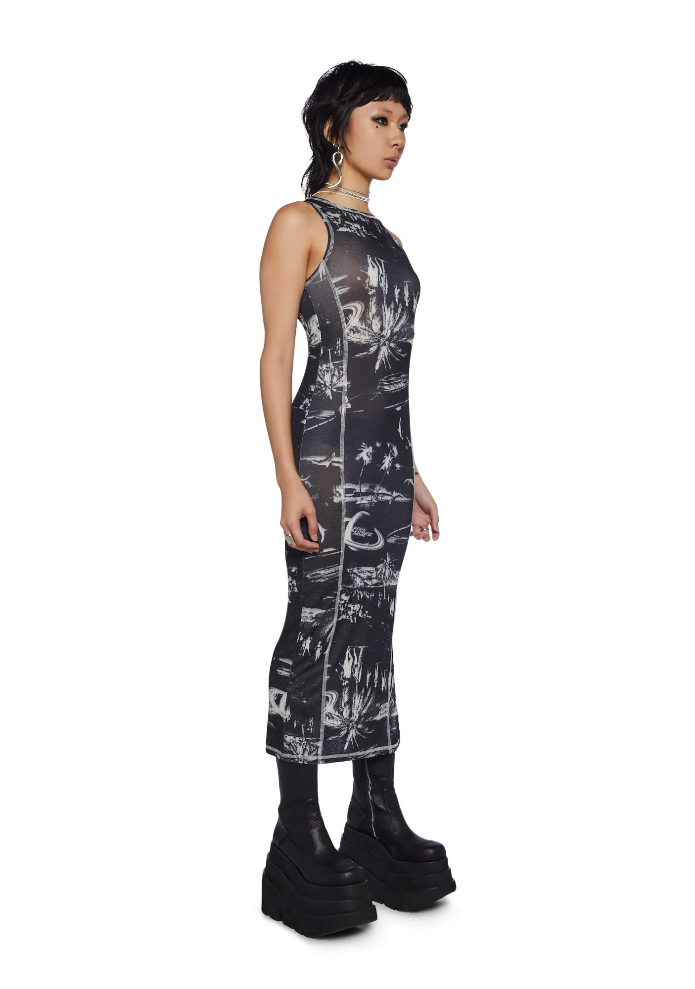 Invasion Midi Dress