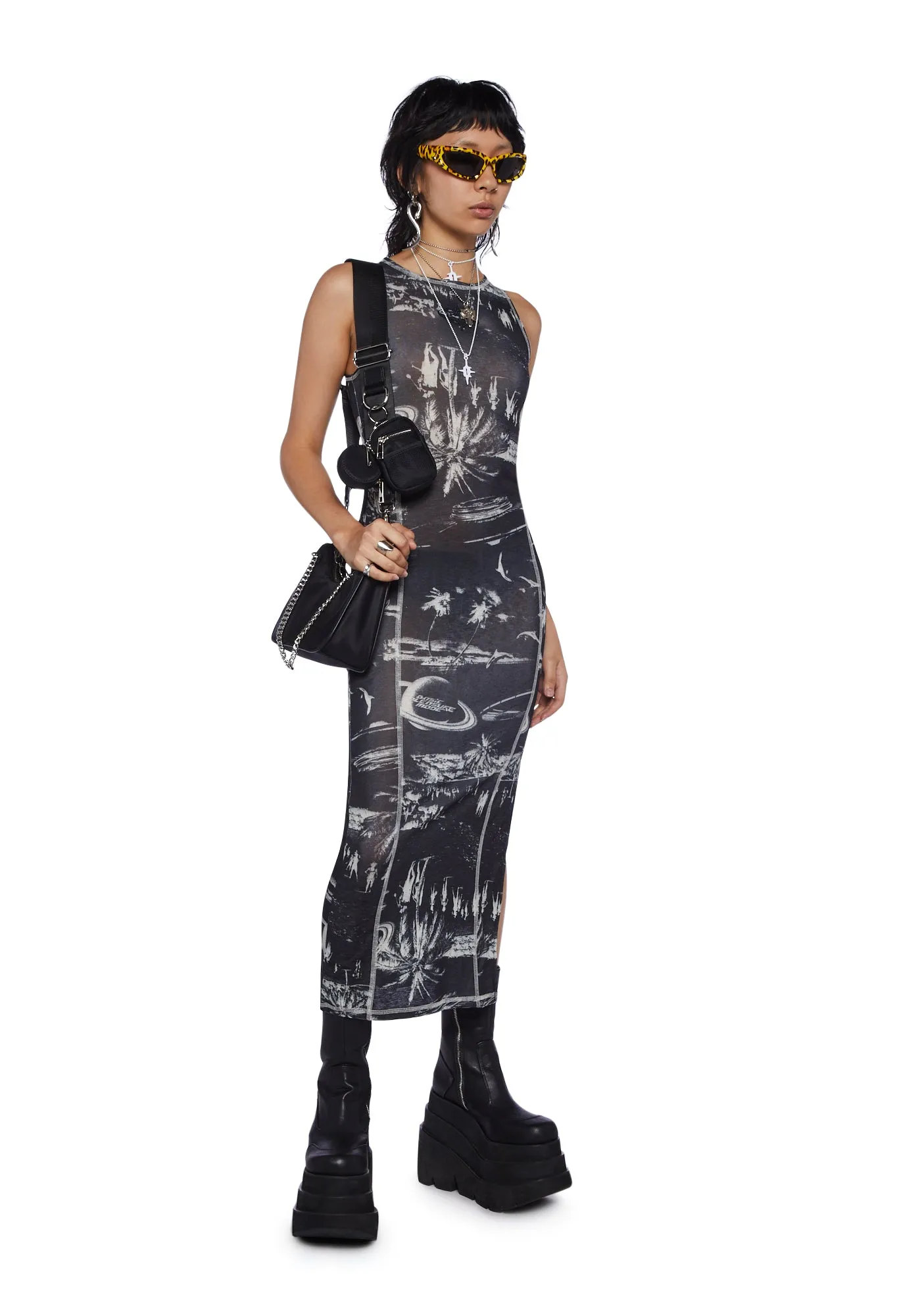 Invasion Midi Dress
