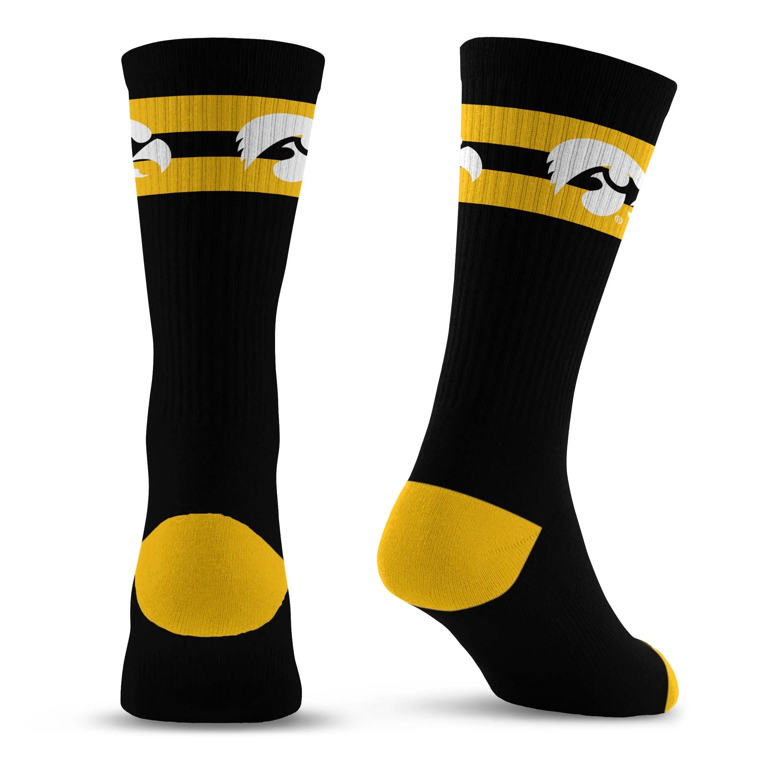 Iowa Hawkeyes Legend Premium Crew Socks