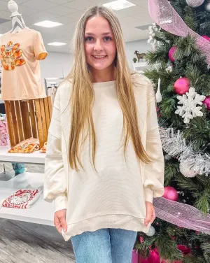 Ivory Bliss Pullover