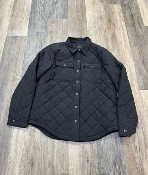 Jacket Puffer & Quilted By Love Tree In Black, Size: M