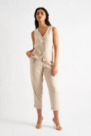 Jackson Sustainable Satin Back Crepe Waistcoat