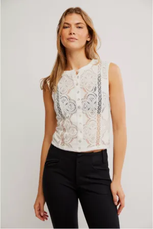 Jae Knit Top Ivory