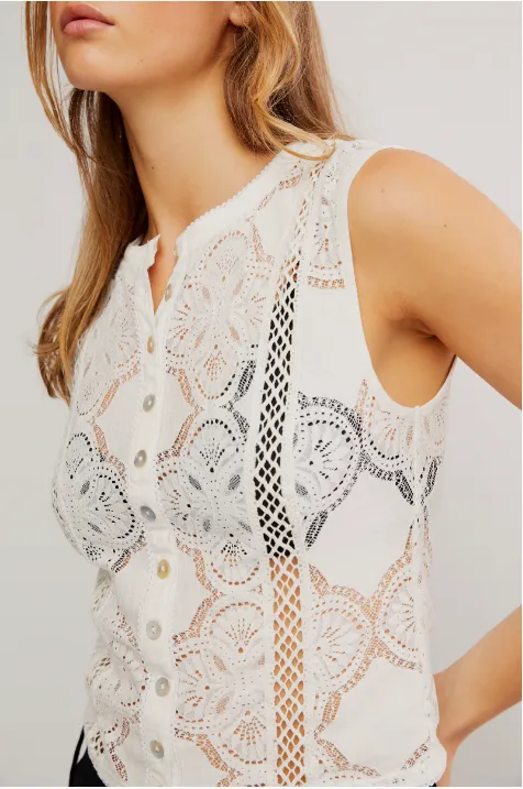 Jae Knit Top Ivory