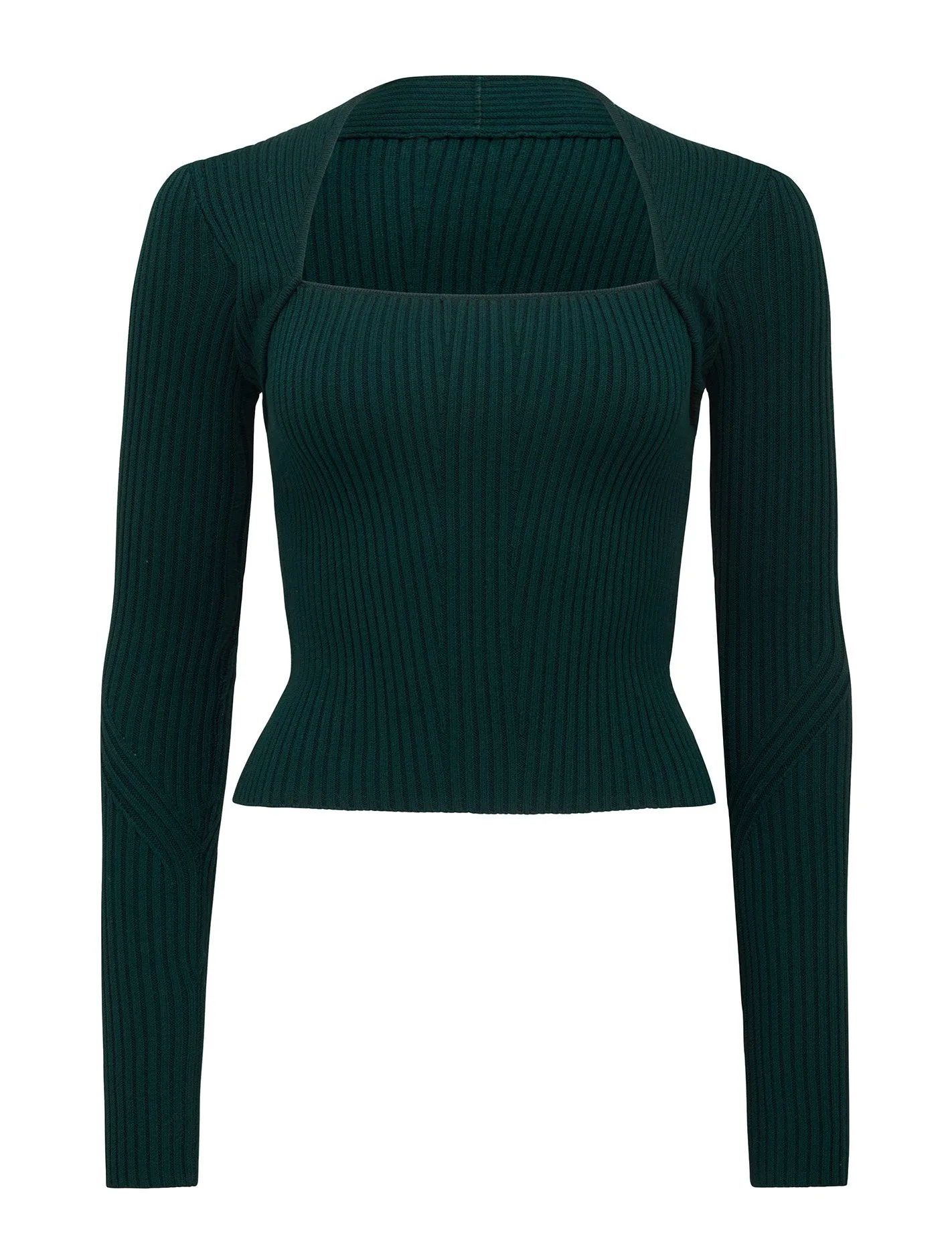 Jasmine Square Neck Knit Top