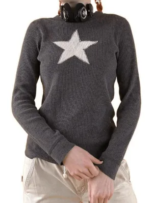 Joskaa Vintage Star Long Sleeve Knit Top