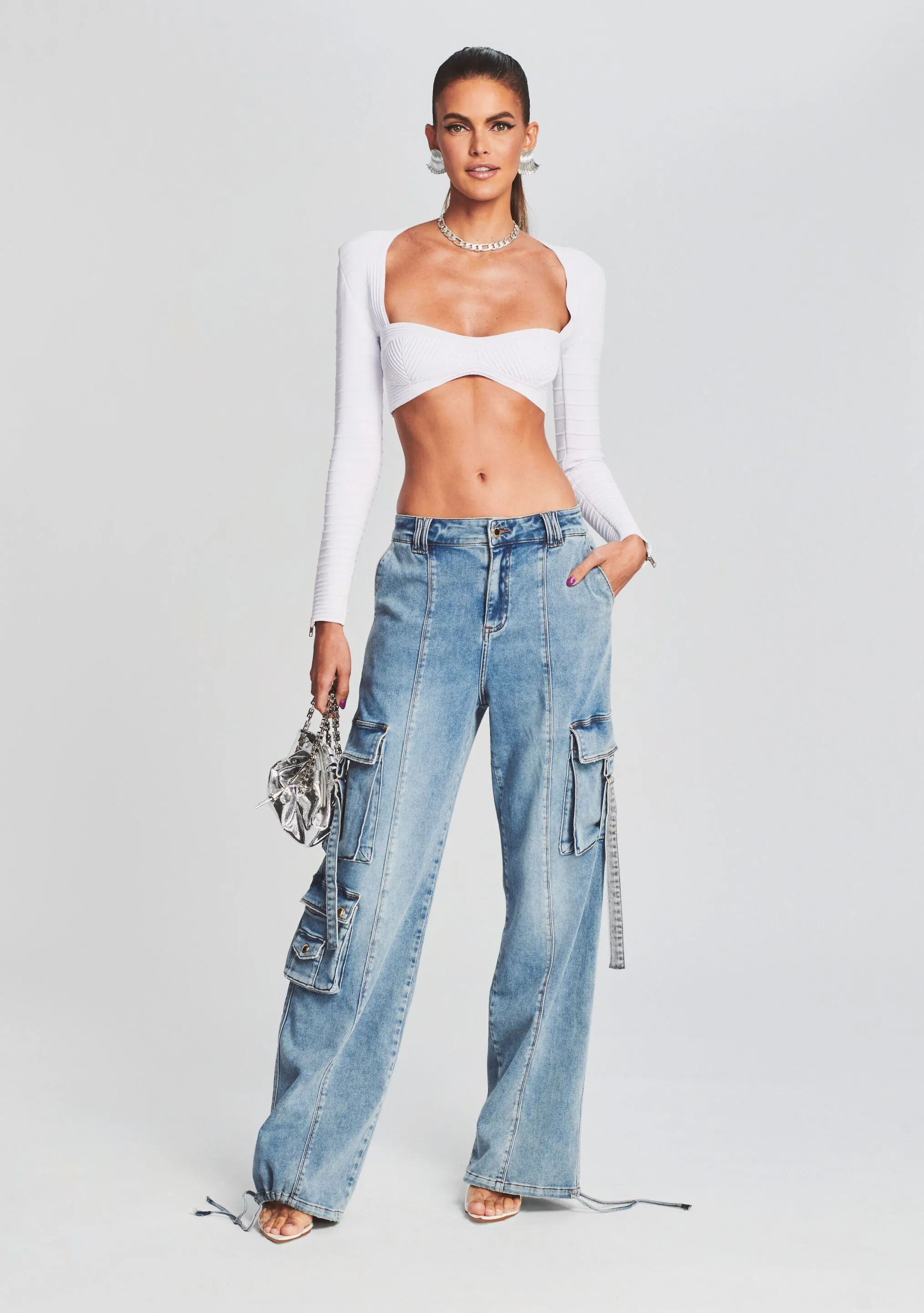 Jovanna Bandage Knit Top