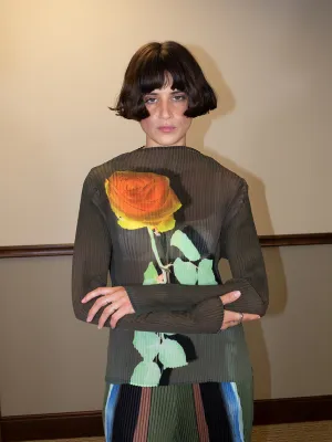 Julia Heuer Lee Top, Rose print
