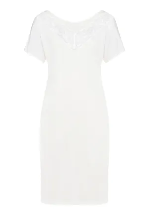 Juna Soft Lace Trim Nightgown | Off White 77972-102