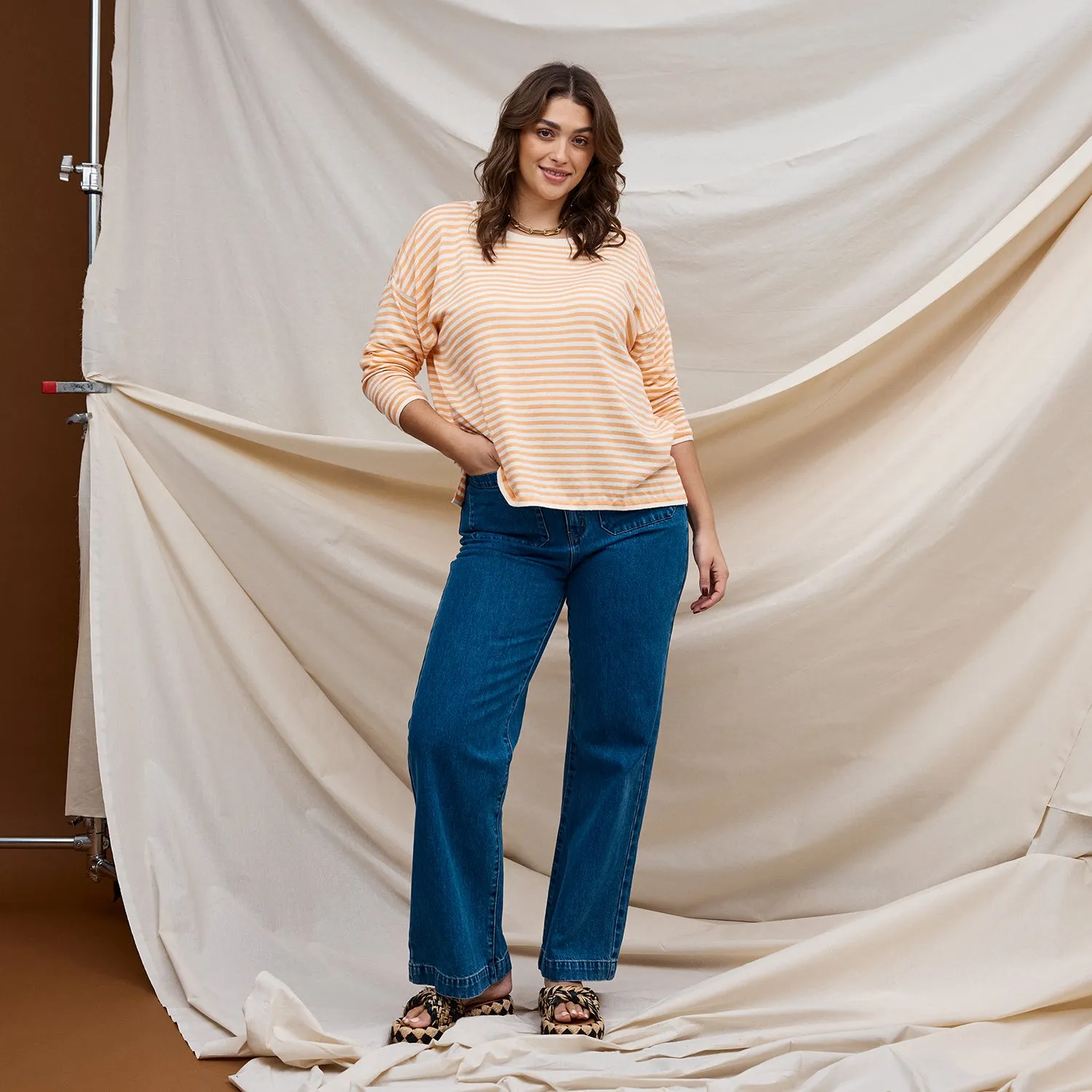 Kaeya Knit Top - Desert