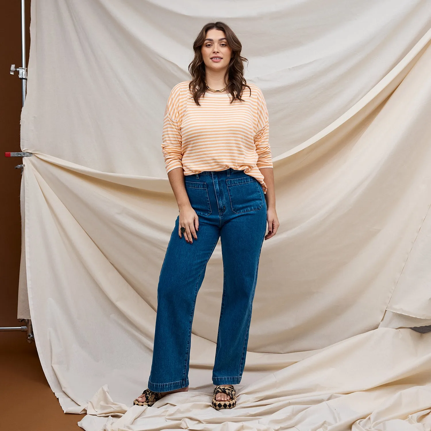 Kaeya Knit Top - Desert