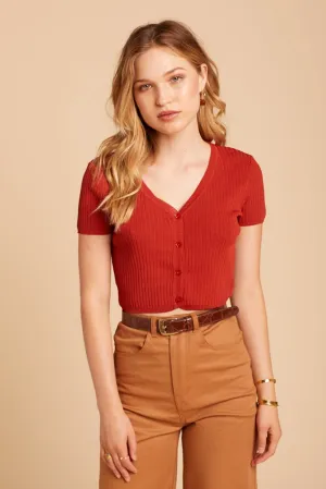 Kali Ribbed Knit Top