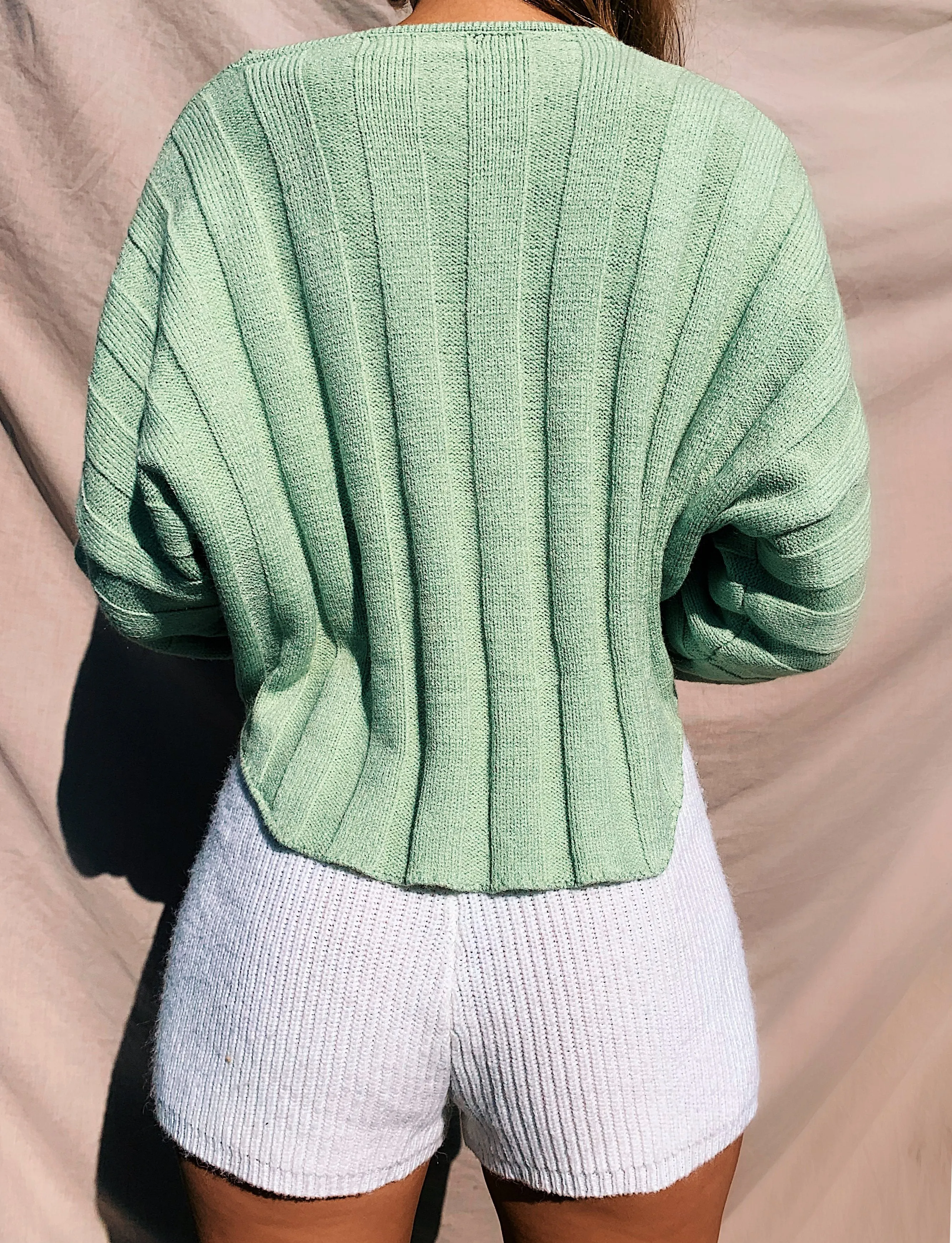 Kelly Knit Top - Mint