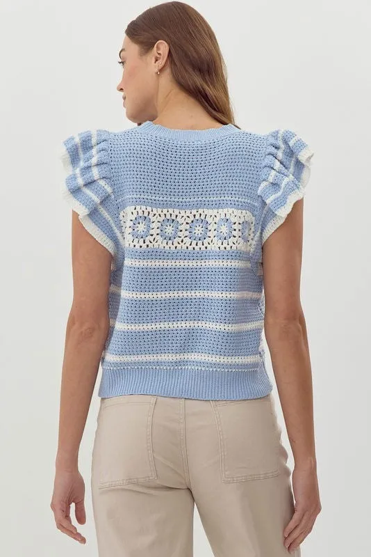 Kennedy Crochet Top