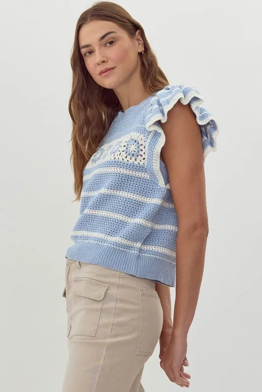 Kennedy Crochet Top