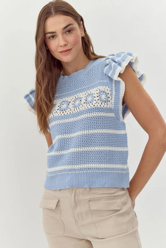 Kennedy Crochet Top