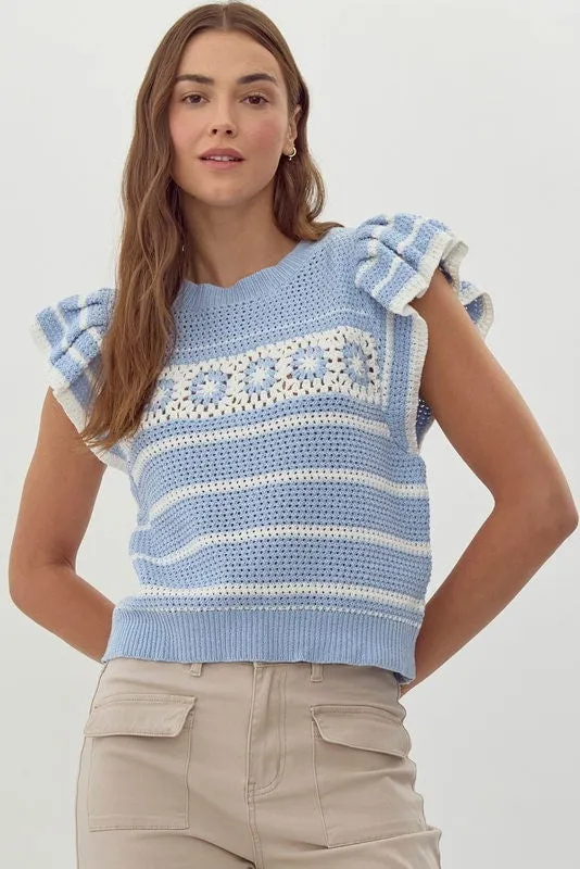 Kennedy Crochet Top