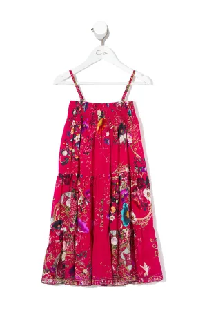 KIDS SHIRRED WAIST MAXI SKIRT BEEUTIFUL BEINGS