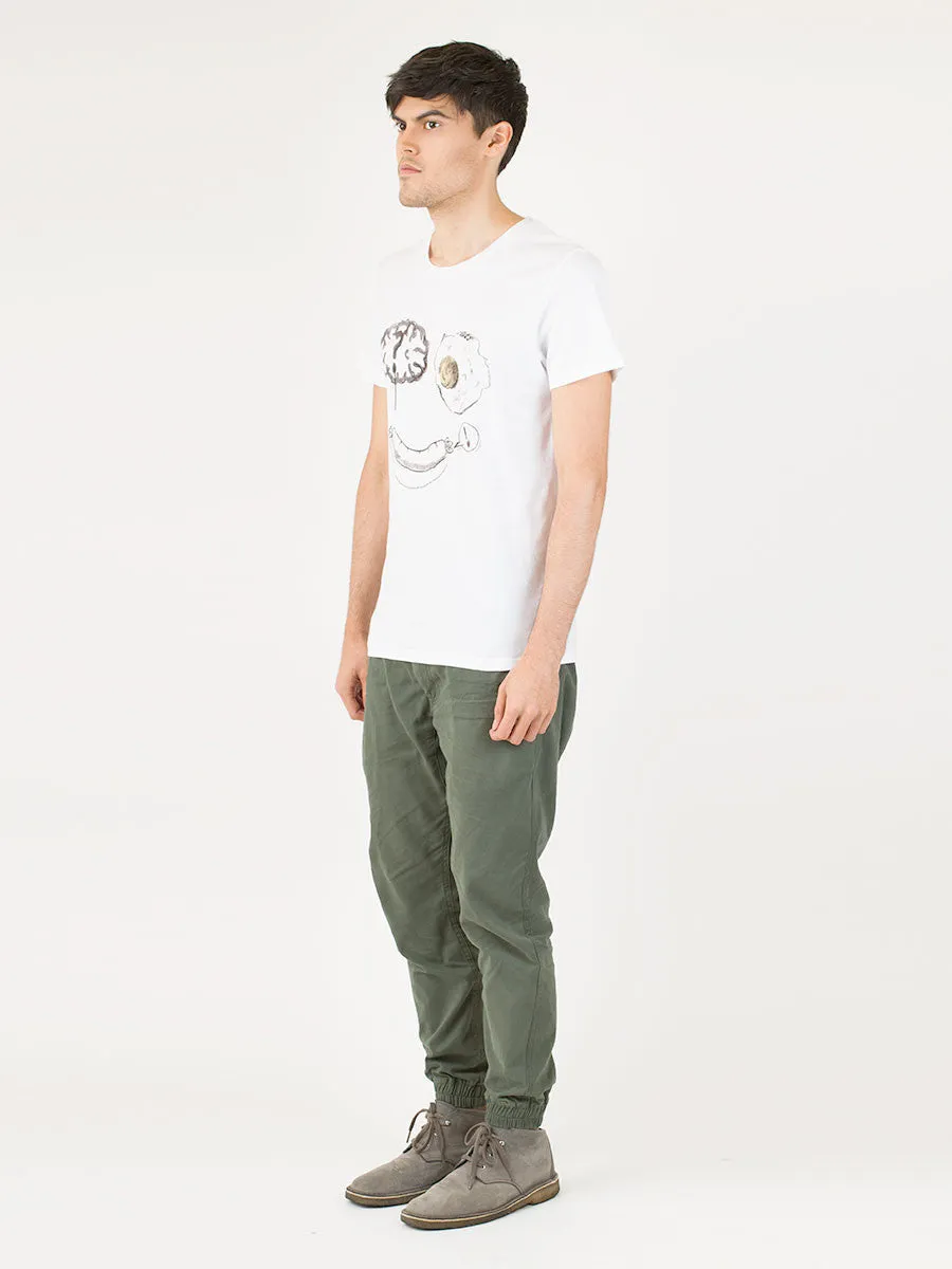 Knit Bruce Printed Tee in Happy Sausage