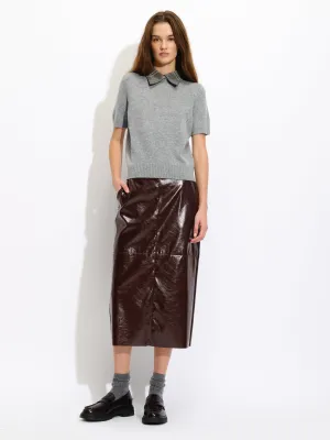 Knit Short Sleeve Top